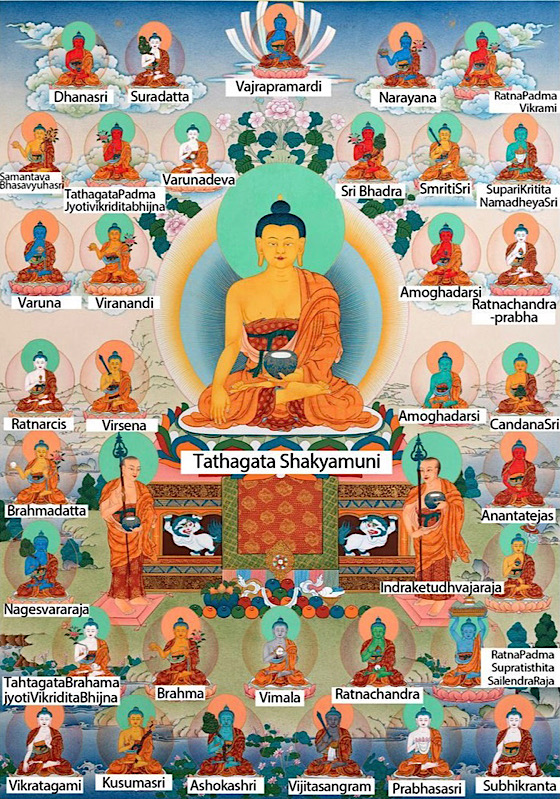 35 Budas de la Confesión