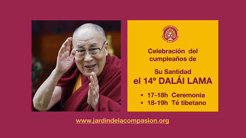 Celebración cumpleaños Dalai Lama