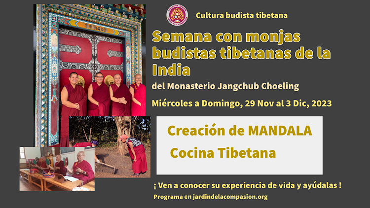 Creación mandala y Cocina tibetana