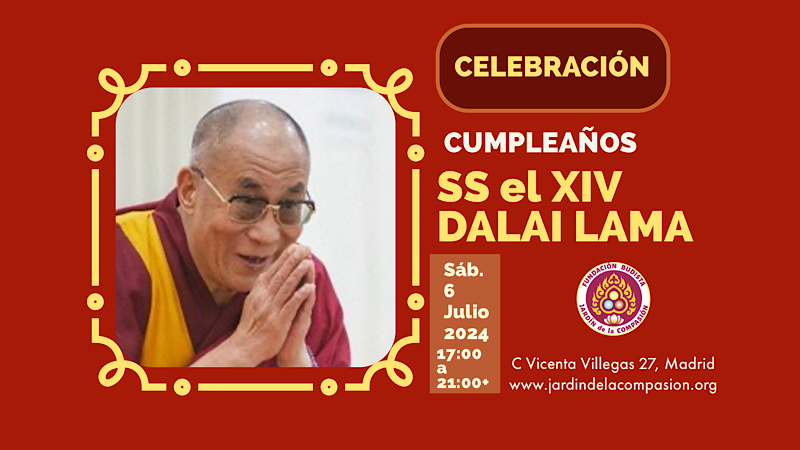 Cumpleaños SS Dalai Lama 2024