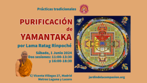 Purificación de Yamantaka. Ratag Rinpoché