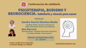 Psicoterapia, Budismo y Neurociencia