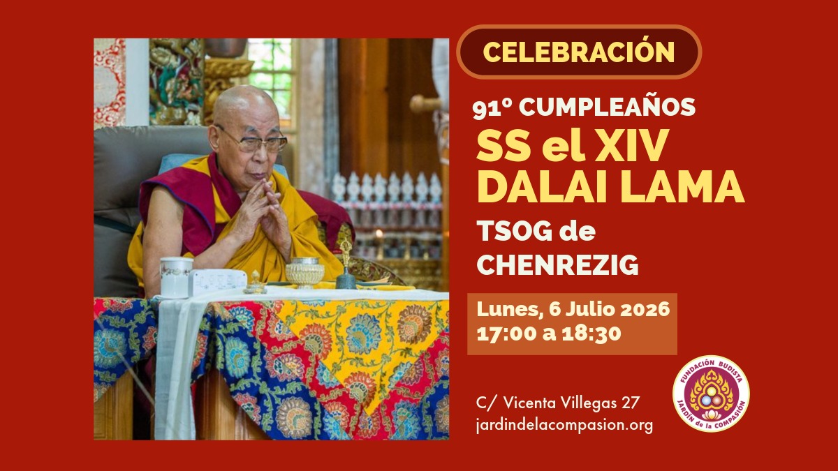 CUMPLEAÑOS Dalai Lama