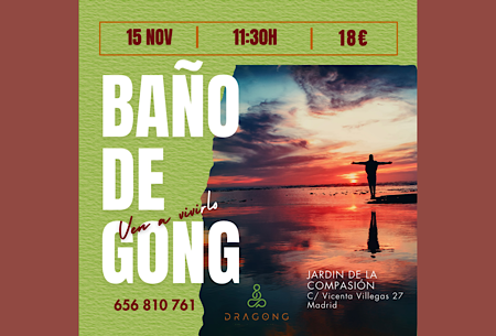 Baño de Gong. Nov 2026